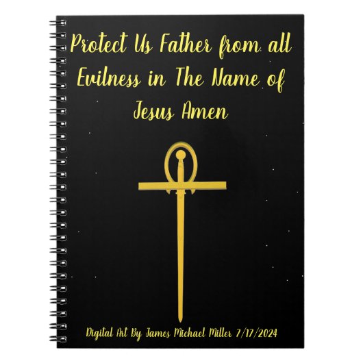 ノートJames Michael Miller ノートブック (正面)