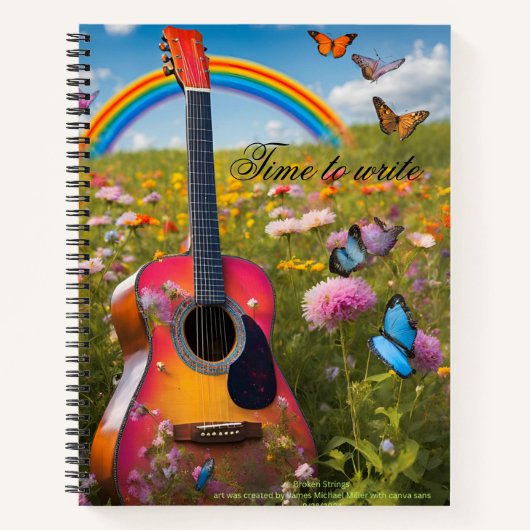 ノートJames Michael Miller ノートブック (正面)