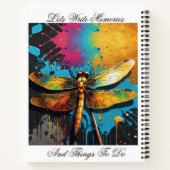 ノートJames Michael Miller ノートブック (裏面)