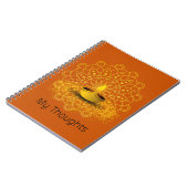 ノートMy Thoughts Candle ノートブック (左側)