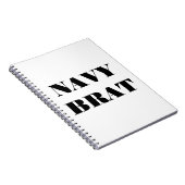 ノートNavy Brat ノートブック (右側)