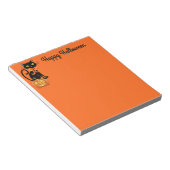 ノートPad-Halloween Cat ノートパッド (アングル)