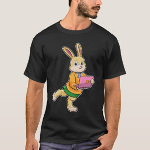 ノートPCで秘書としてのバニー Tシャツ