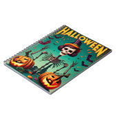 ノートPCハロウィーンカボチャ ノートブック (左側)