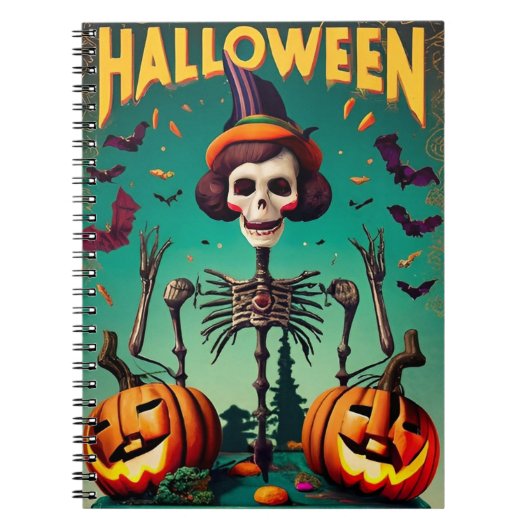 ノートPCハロウィーンカボチャ ノートブック (正面)