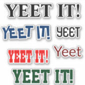 ノートPC向け澄んYET IT Vinyl Stickers シール (正面)