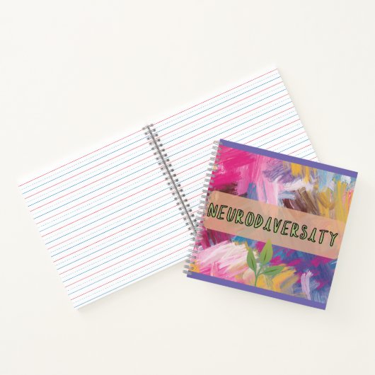 ノートPC発芽神経多様性 ノートブック (内部)