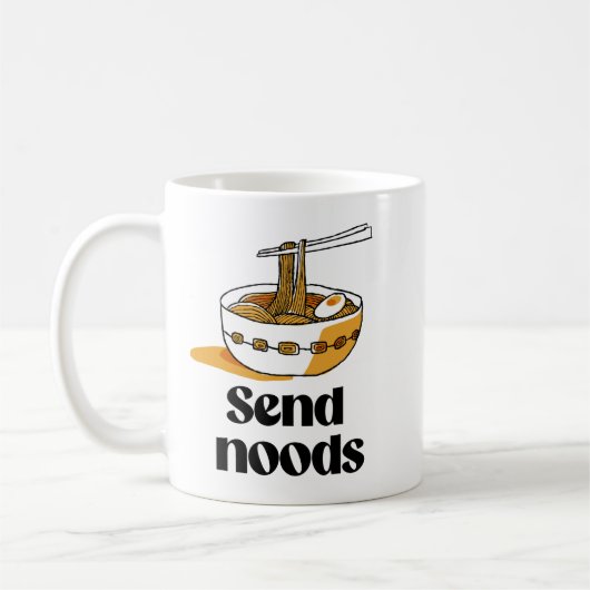 ノードを送れ コーヒーマグカップ (左)