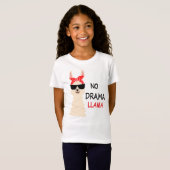 ノードラマ・ラマ Tシャツ (正面フル)