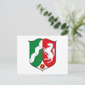 ノードリーンウェストファレンコートオブアームズポストカード ポストカード (スタンド正面)