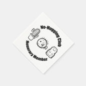 ノーハギングクラブ スタンダードカクテルナプキン (角)