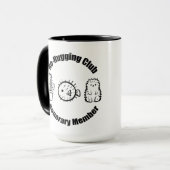 ノーハギングクラブ マグカップ (正面左)