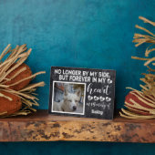 ノーバイバイザイドッグ記念 – カスタム写真 フォトプラーク (側面)