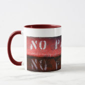 ノーパーキングのマグ マグカップ (左)