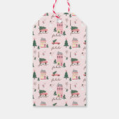 ノーピーキングクリスマスタウン&ツリーヴィンテージバン ギフトタグ (裏面)
