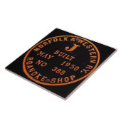 ノーフォークおよび西部の611の建築者のプレートのタイル タイル (側面)