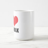 ノーフォークが大好き コーヒーマグカップ (中央)