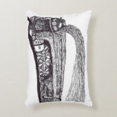 ノーフォークとウェスタン611枕 アクセントクッション (正面(垂直))