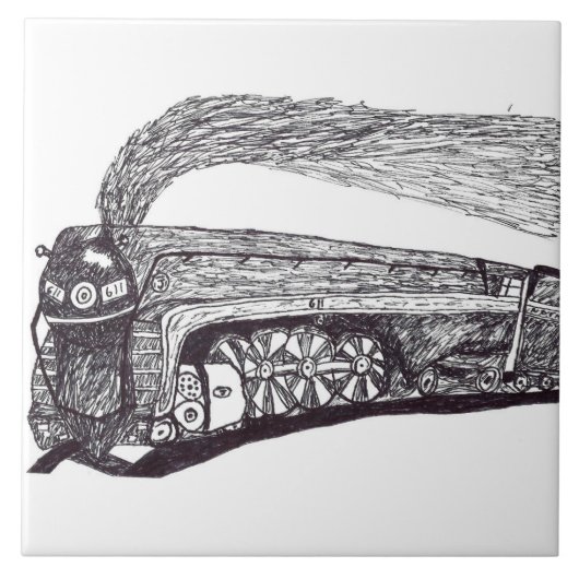 ノーフォークとウエスタン611タイル タイル (正面)