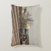 ノーフォークの南鉄道枕 アクセントクッション (正面(垂直))