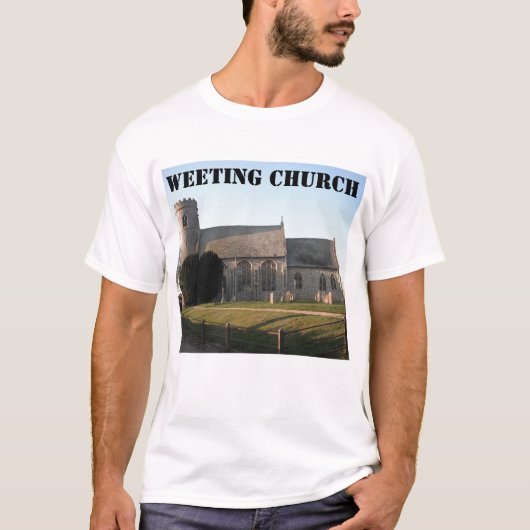 ノーフォークイングランドのTシャツ泣き教会 Tシャツ (正面)
