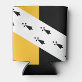 ノーフォーククーラーボックス国旗 缶クーラー (正面)