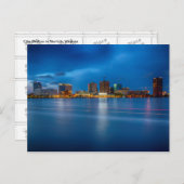 ノーフォークシティスカイライン ポストカード (正面/裏面)