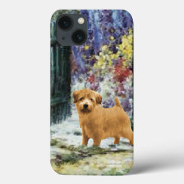 ノーフォークテリアアートギフト iPhone 13ケース