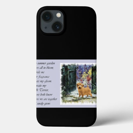 ノーフォークテリアアートギフト Case-Mate iPhoneケース (裏面)