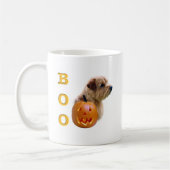 ノーフォークテリアハロウィーンブー コーヒーマグカップ (左)