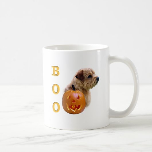 ノーフォークテリアハロウィーンブー コーヒーマグカップ (右)