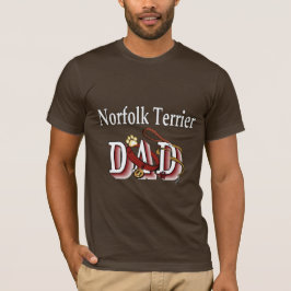 ノーフォークテリアパパギフト Tシャツ