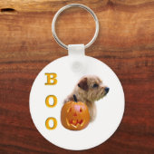 ノーフォークテリアブー キーホルダー (正面)