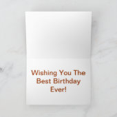 ノーフォークテリア カード (内部)