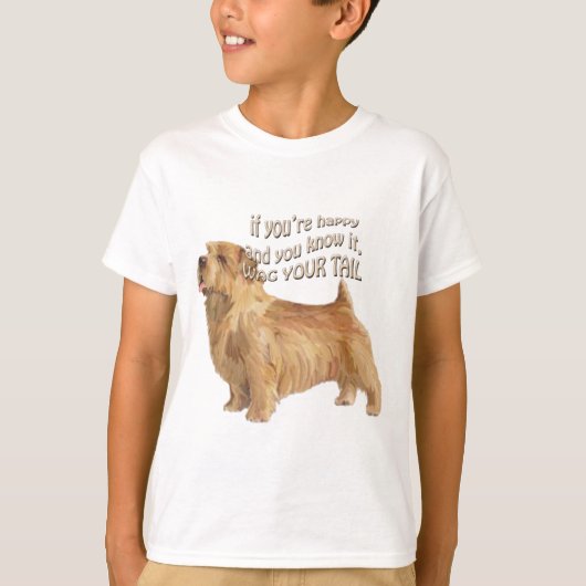 ノーフォークテリア Tシャツ (正面)