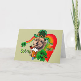 ノーフォークテリアSt patricks カード
