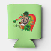 ノーフォークテリアSt patricks 缶クーラー (裏面)