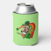 ノーフォークテリアSt patricks 缶クーラー (缶裏面)