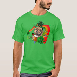 ノーフォークテリアSt patricks Tシャツ