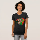 ノーフォークテリアSt patricks Tシャツ (正面フル)