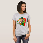 ノーフォークテリアSt patricks Tシャツ (正面フル)