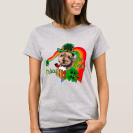 ノーフォークテリアSt patricks Tシャツ