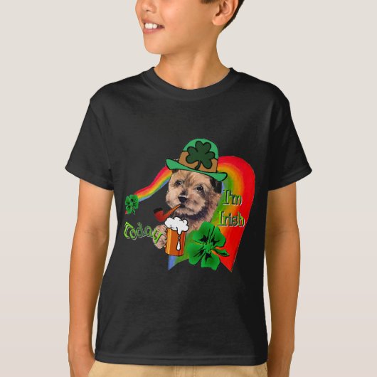 ノーフォークテリアSt patricks Tシャツ (正面)