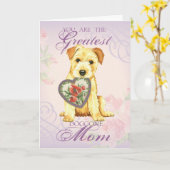 ノーフォークハートママ カード (黄色い花)