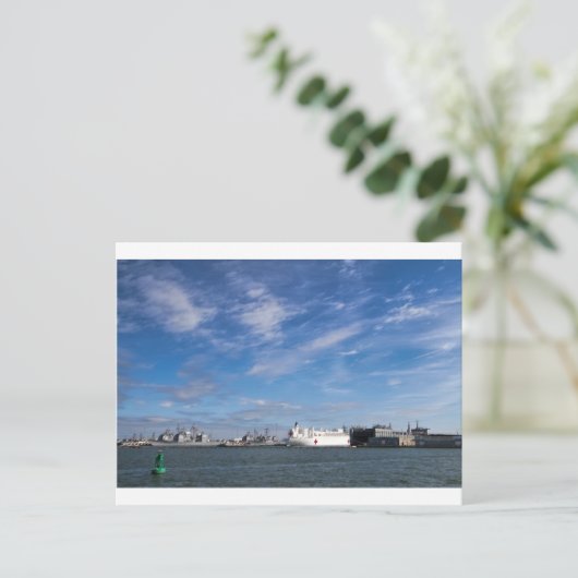 ノーフォークバージニア海軍艦 ポストカード (スタンド正面)