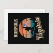 ノーフォークバージニア ポストカード (正面/裏面)