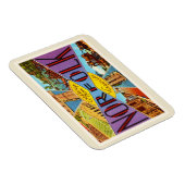 ノーフォークバージニアVAオールドヴィンテージ旅行はがき –  マグネット (右側)