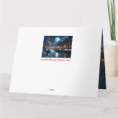 ノーフォークブラッドクリスマスカード カード (裏面)