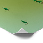 ノーフォークブロードスイングランドの地図。 ポスター (角)