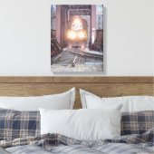 ノーフォーク南機関車#3288 キャンバスプリント (インサイチュ (寝室))